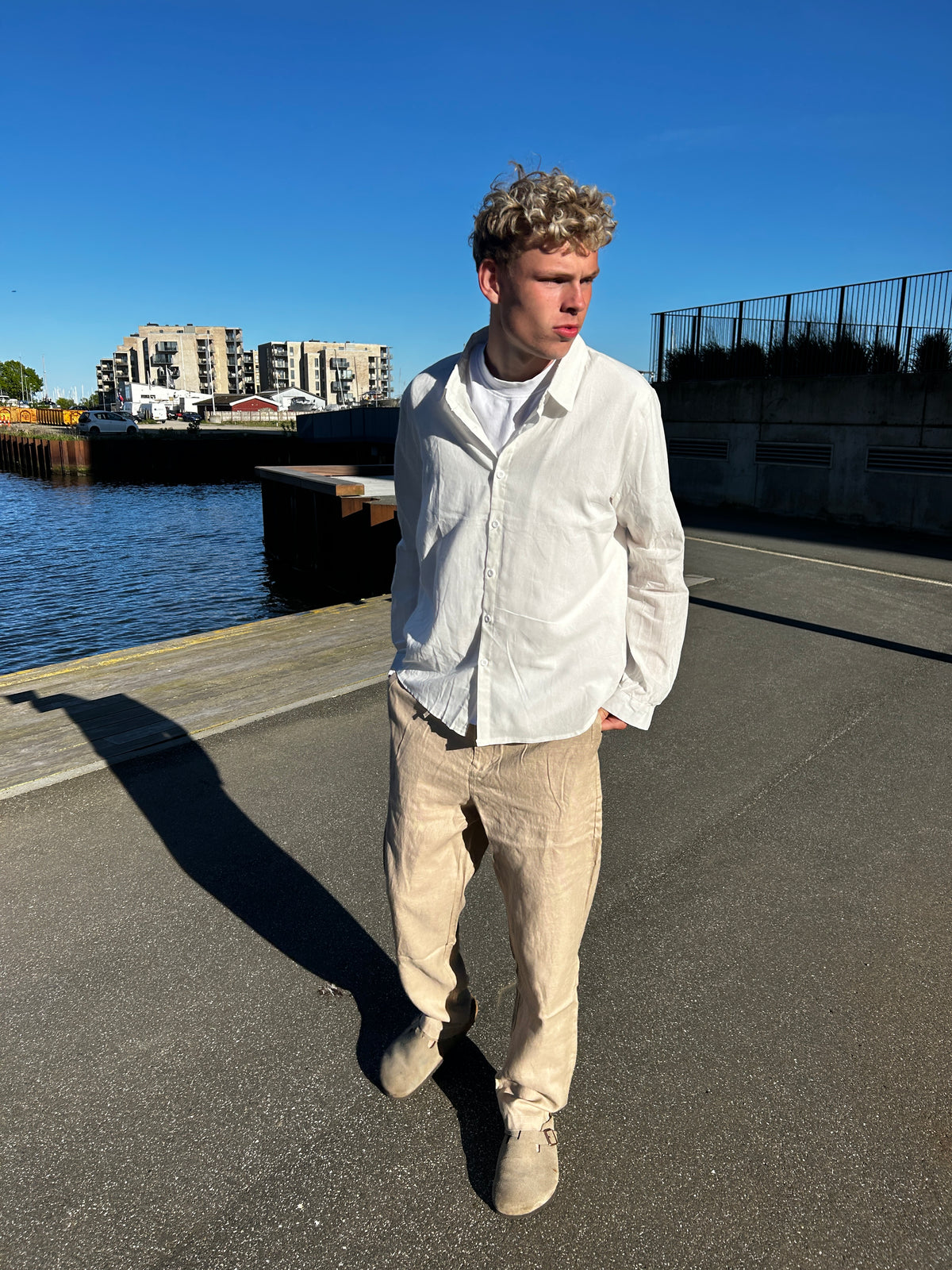 100% HØRBUKSER - MOKKA