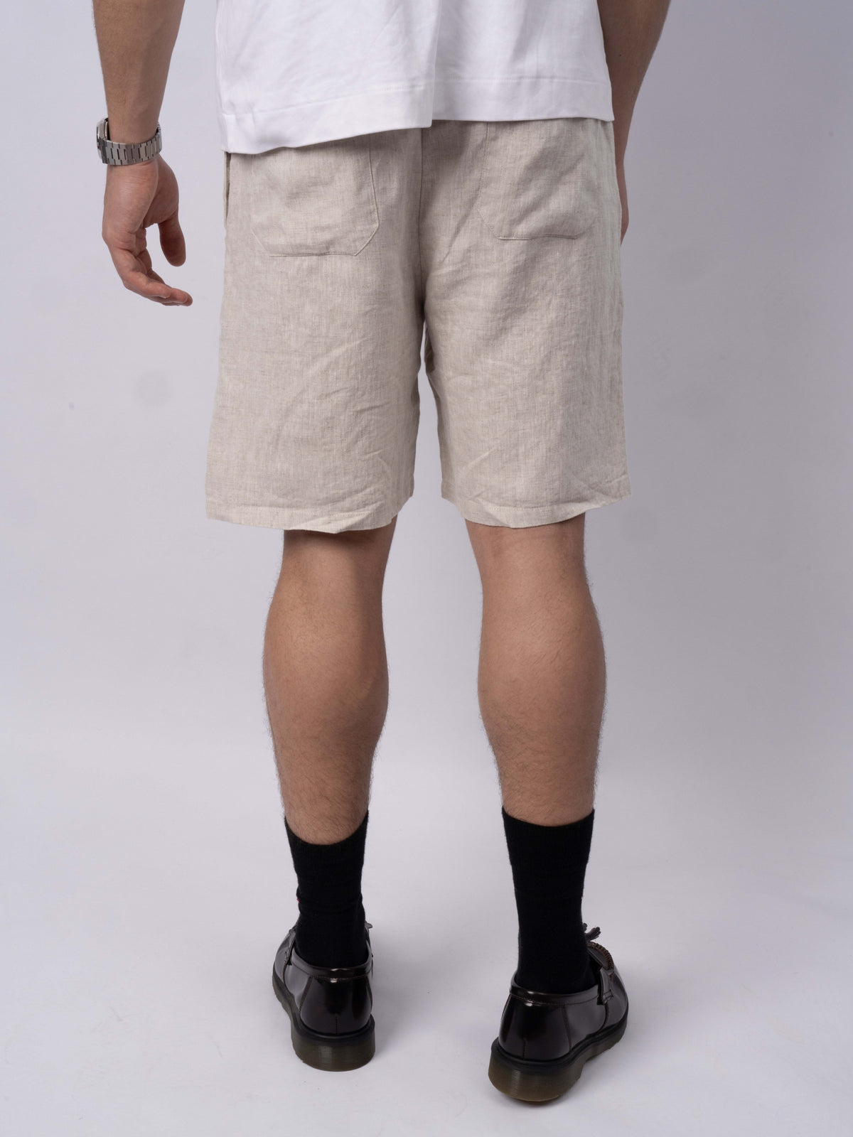 100% HØRSHORTS - BEIGE