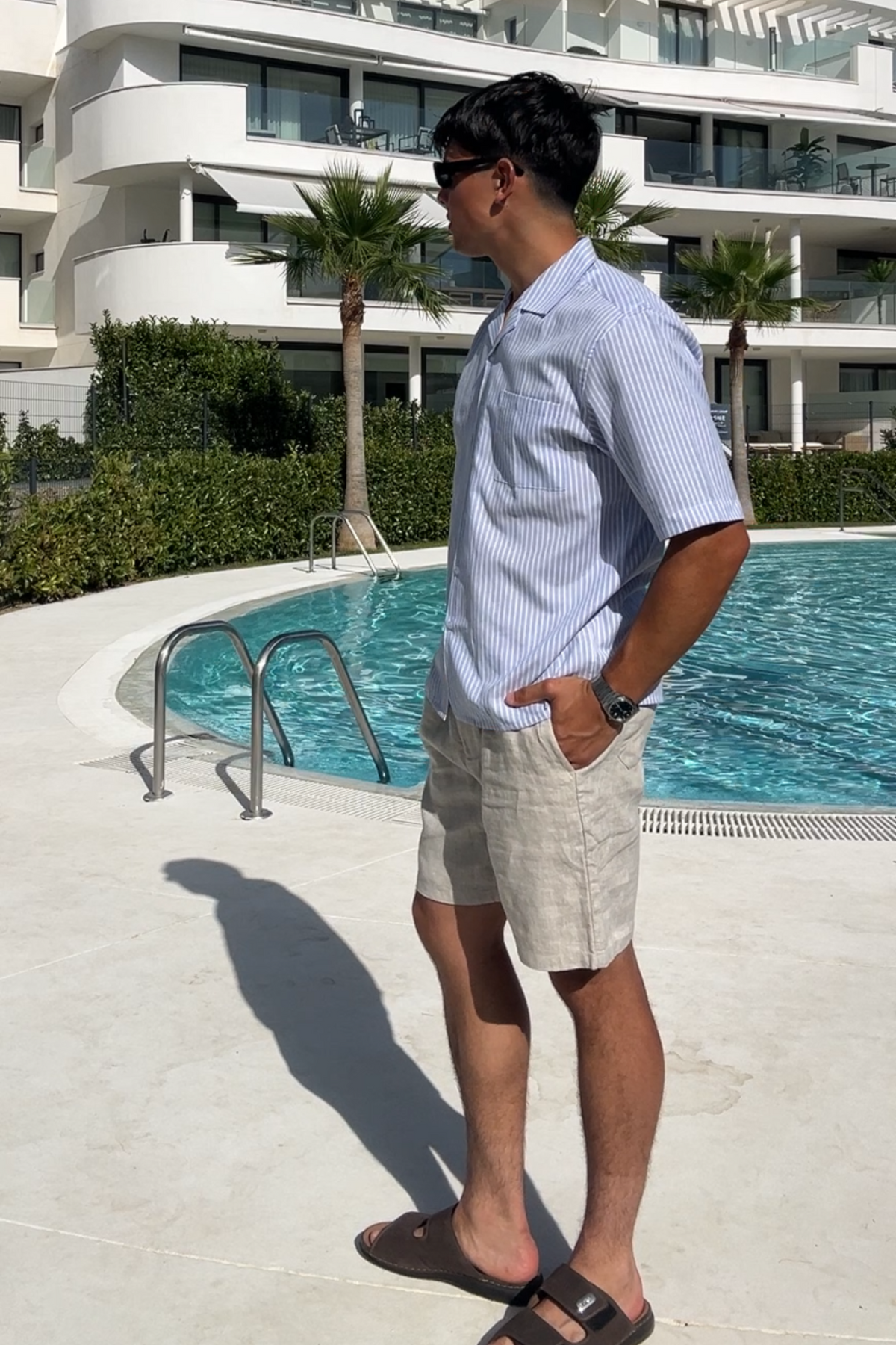 100% HØRSHORTS - BEIGE