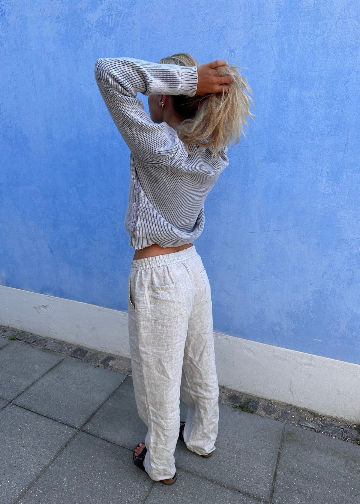 100% HØRBUKSER - BEIGE